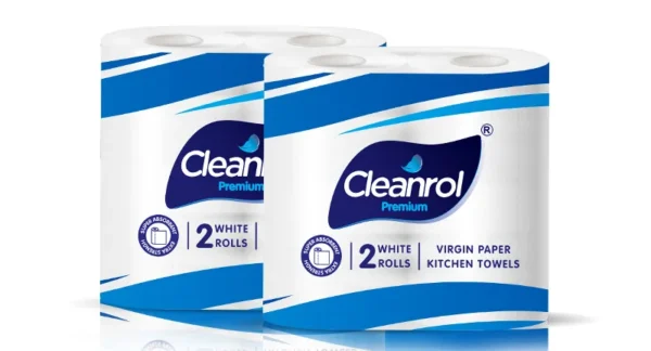 Cleanrol Kitchen Towels (Essuie-tout ) Cleanrol (2 rolls)