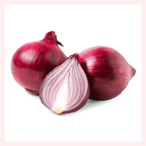 Fresh Red Onions/ Oignons Rouge