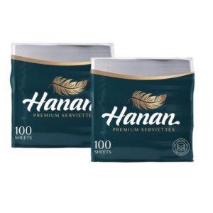 Hanan Premium Serviette /Napkins- 100pcs