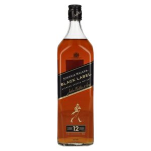 Johnny Walker Black Label Blended Scotch Whisky (Aged 12yrs) 40%Alc.Vol. 1L