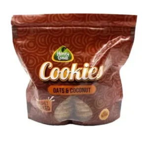 Honey Comb Oats & Coconut Cookies