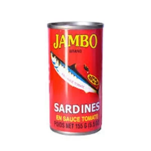 Jambo Sardines In Tomato Sauce 155g