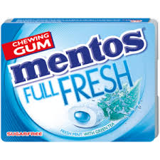 Mentos Full Fresh Mint With Green Tea Chewing Gum Mentos Full Fresh Mint With Green Tea Chewing Gum(14g) -8pcs