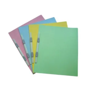 SPRING FILE WITH PLASTIC FASTNER