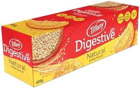 Tiffany Digestive Natural Wheat Biscuit 540g