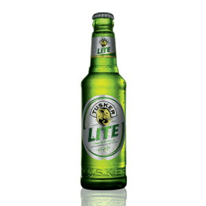 Tusker Lite Beer 4%Alc.Vol -330ml