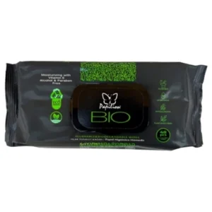 Papilion Flushable & Biodegradable Wipes -48pcs