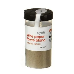 Everyday White Pepper (Poivre Blanc) Spice 100g