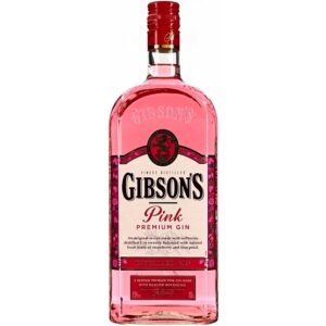 Gibson’s Pink Premium Gin (37.5% Vol) – 1000ml