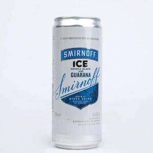 Smirnoff Ice Double Black With Guarana Can (5.5%Alc.Vol) 330ml