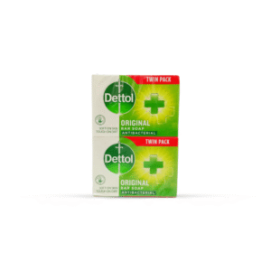 Dettol twin pack bar soap 100g