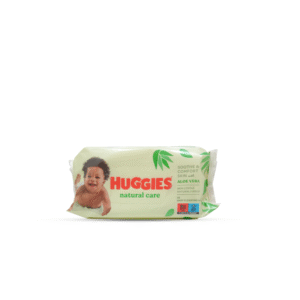 Huggies Natural care aloe Vera baby cleansing wipes 56 pcs