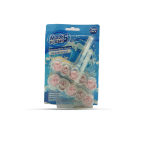 Max fresh 5 Toilet Rim block cleaner Ocean sprakle  twin pack 45g*2