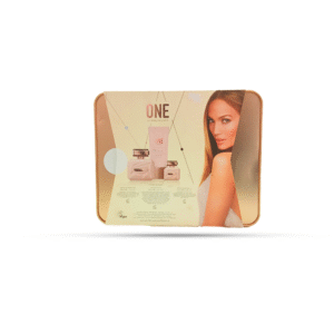 One by Jennifer lopez Eau de parfum (the set contain pieces ,body spray ,body lotion & one miniature perfume)
