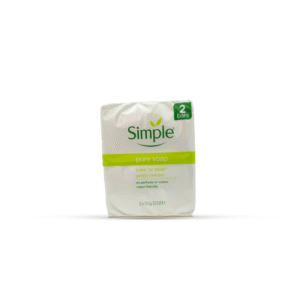 Simple moisturing facial wash kind to skin pro vitamin B5+E 100% Soap