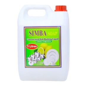 Simba Concentrated Dish Washing Lemon Liquid Soap 5L