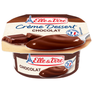 Elle & Vire Yoghurt With Creme Dessert – Chocolate